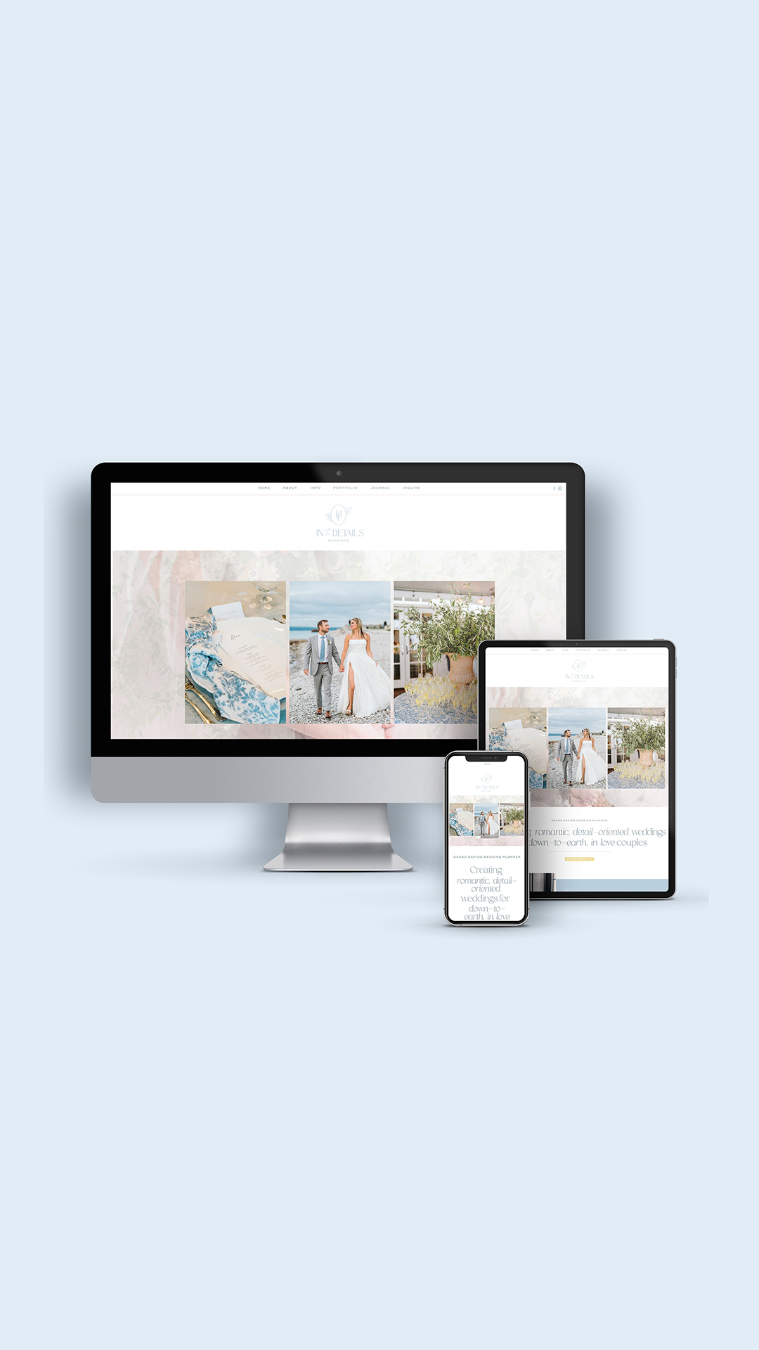 showit website template for wedding pros and creatives / showit template customization / copy for creatives / wedding planner website