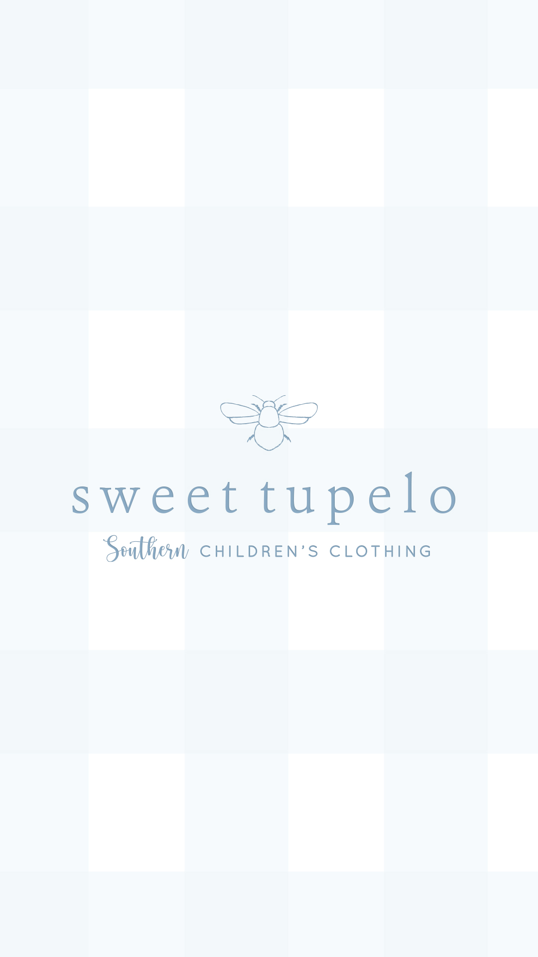 shop logo / childrens boutique branding / southern preppy branding / gingham / branding for creatives and small businesses