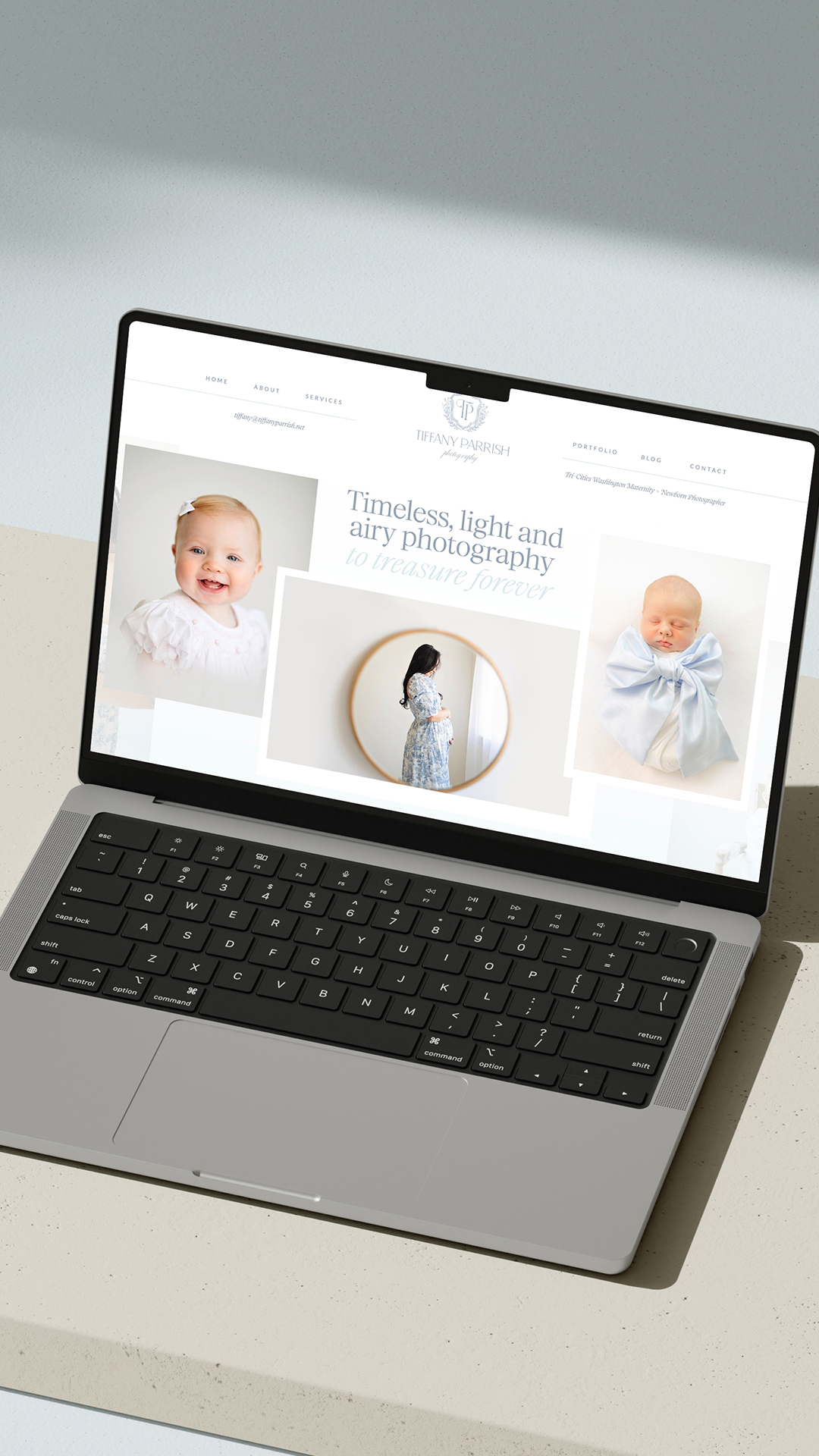 custom showit website / showit designer for photographers / motherhood, maternity, newborn / fine art template