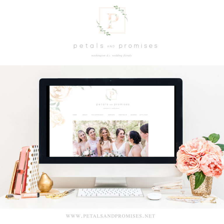 Brand Launch for Maryland Florist Petals & Promises