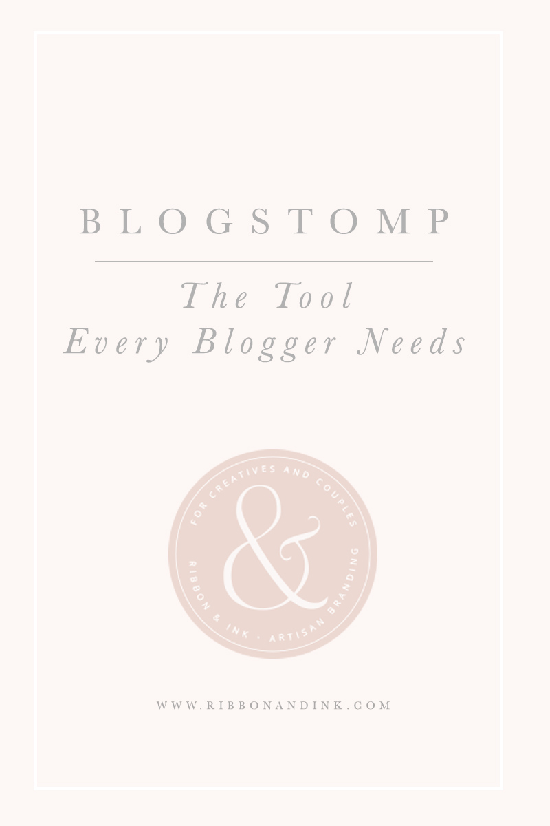 branding / blogstomp / blog tool / blogging / branding tip / web design / logo design