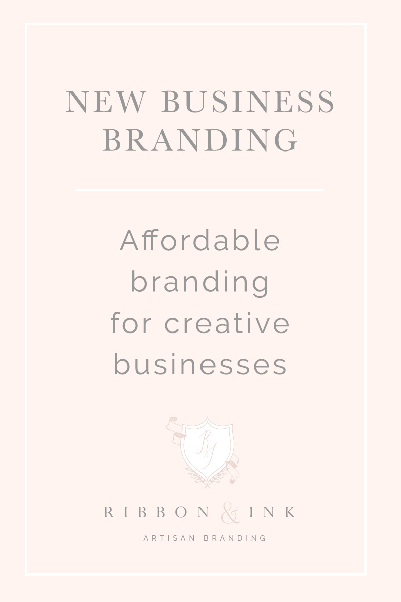 new business brand for creatives / logo designer / branding identity / wedding business branding /branding for photographers, wedding planners, florists / custom branding