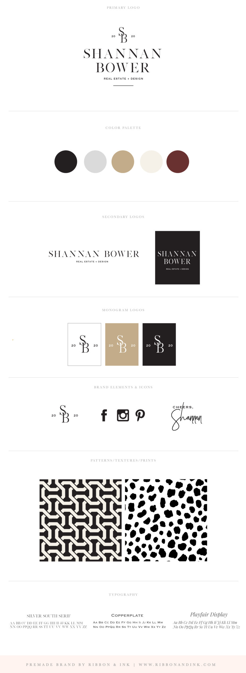 branding for realtors / real estate brand / logo designer for realtors / texas realtor brand identity / shannan bower / custom