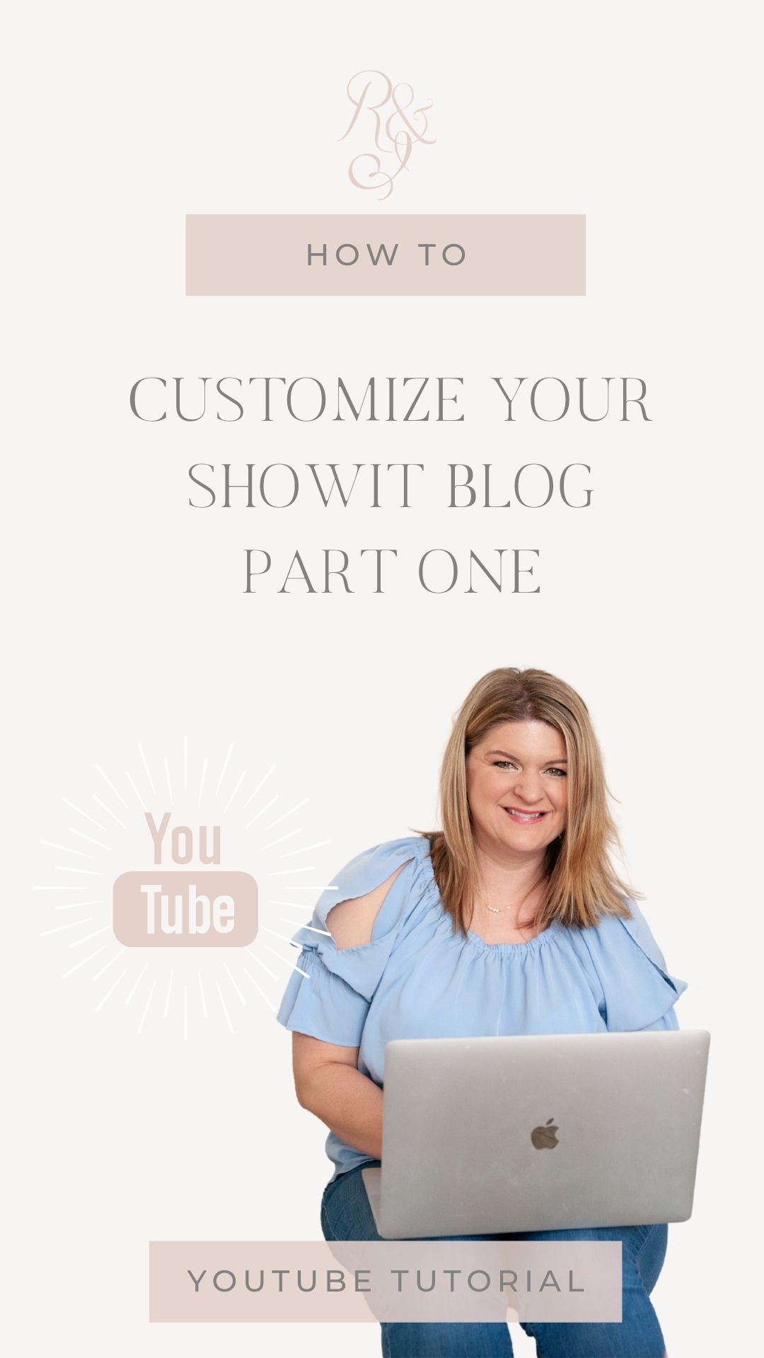 how to customize your showit blog / showit youtube video tutorial