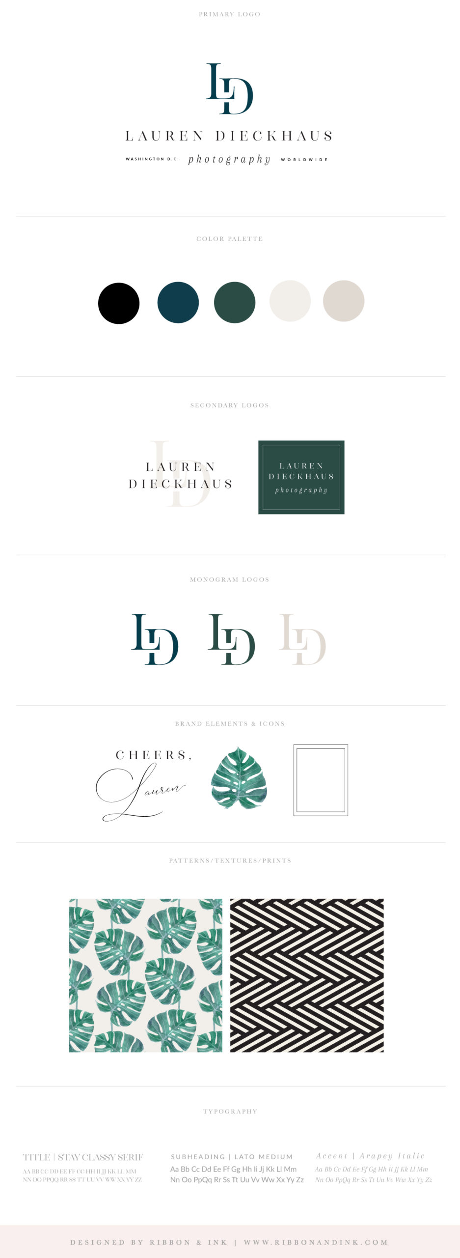 branding / brand board / brand identity / editorial / modern / wedding business / for creatives / photographer logo