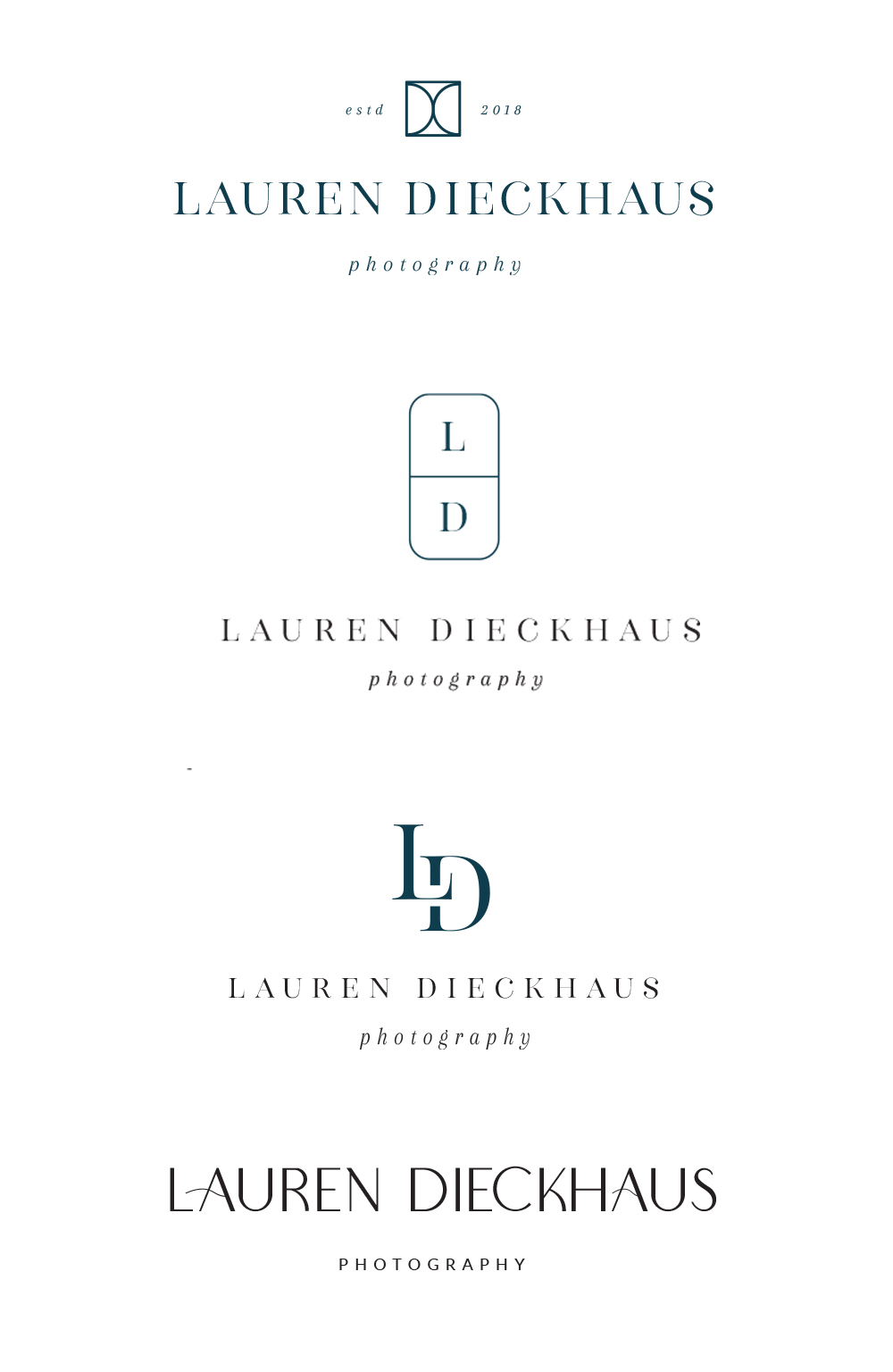 branding for wedding businesses and professionals / logo concepts / editorial / modern
