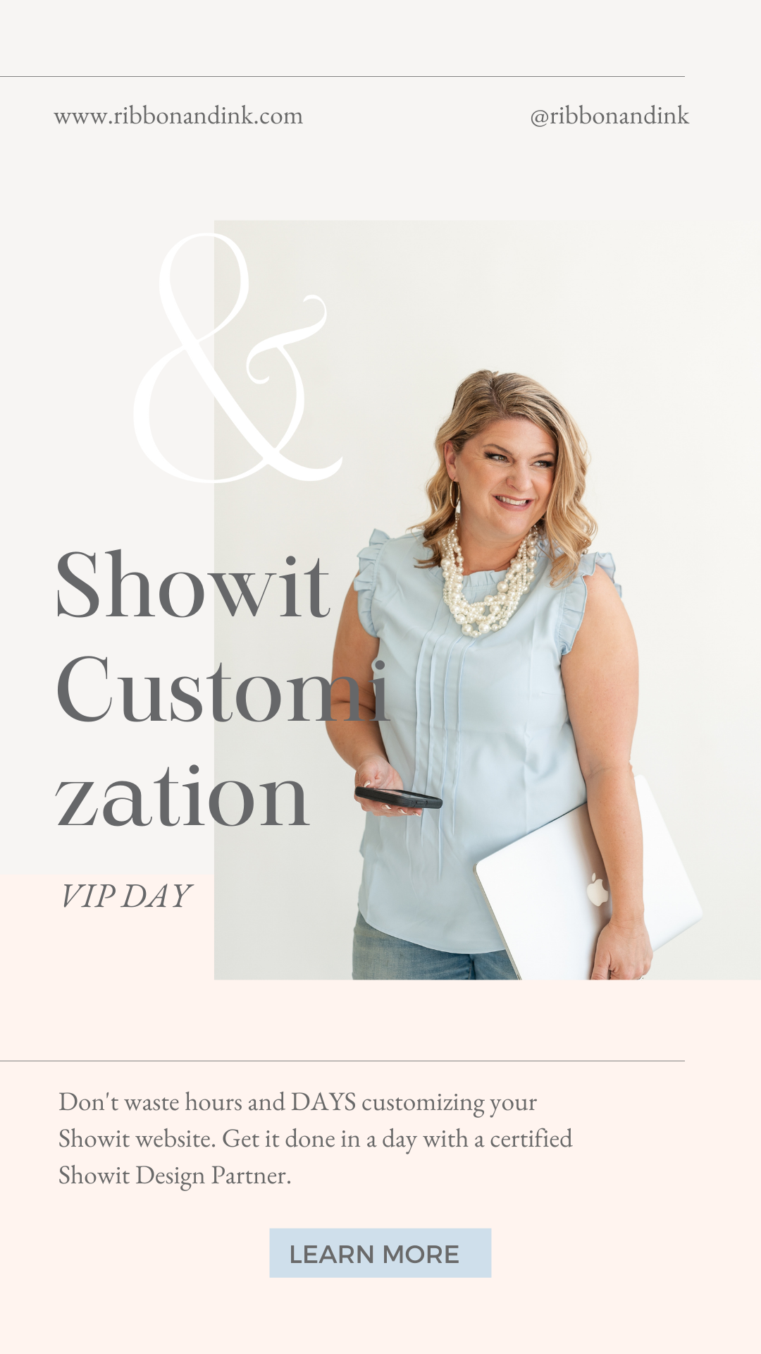 showit designer / showit template customization / vip day