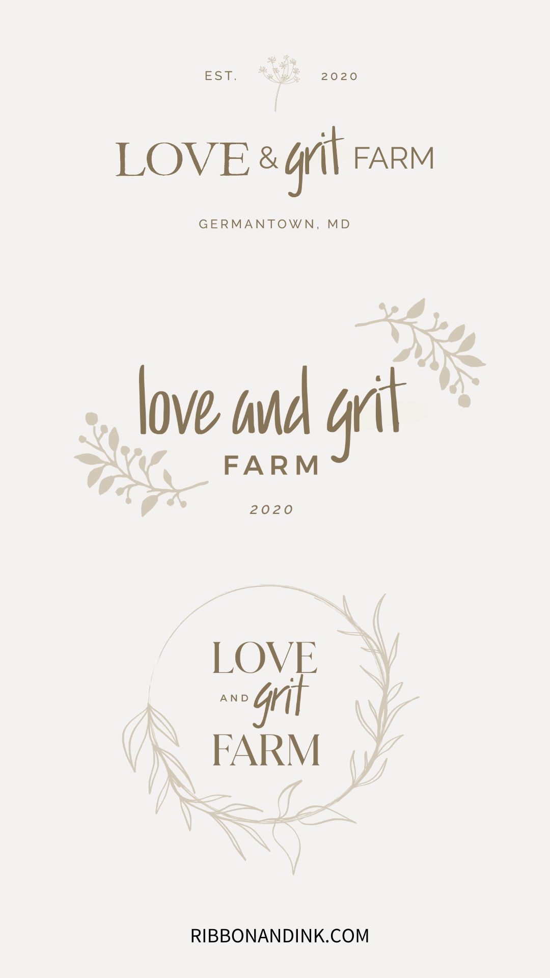 custom logo for farm / branding for farms / rustic logo / branding for creatives and small businesses