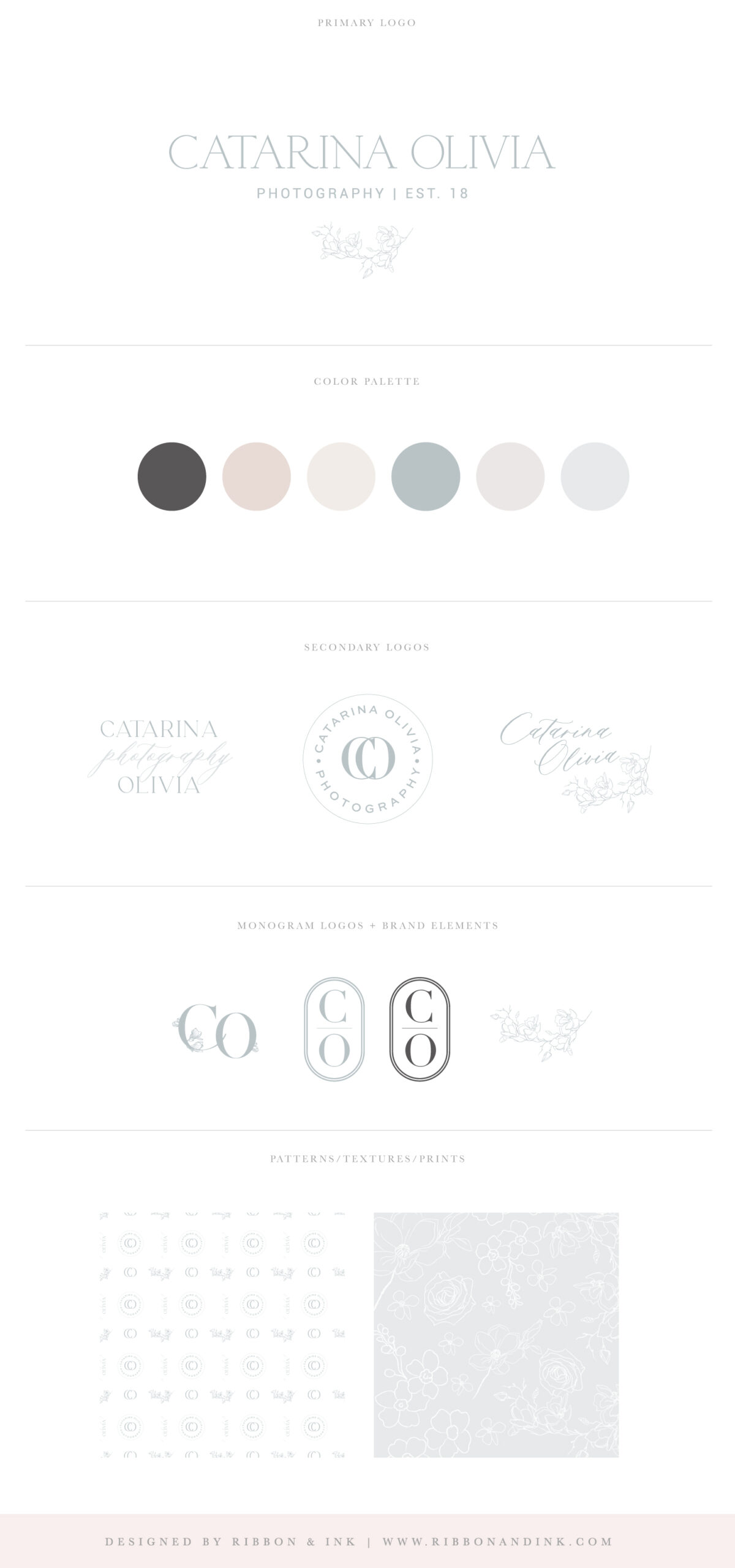 brand board / branding identity / fine art logo / photographer logo / wedding photographer branding