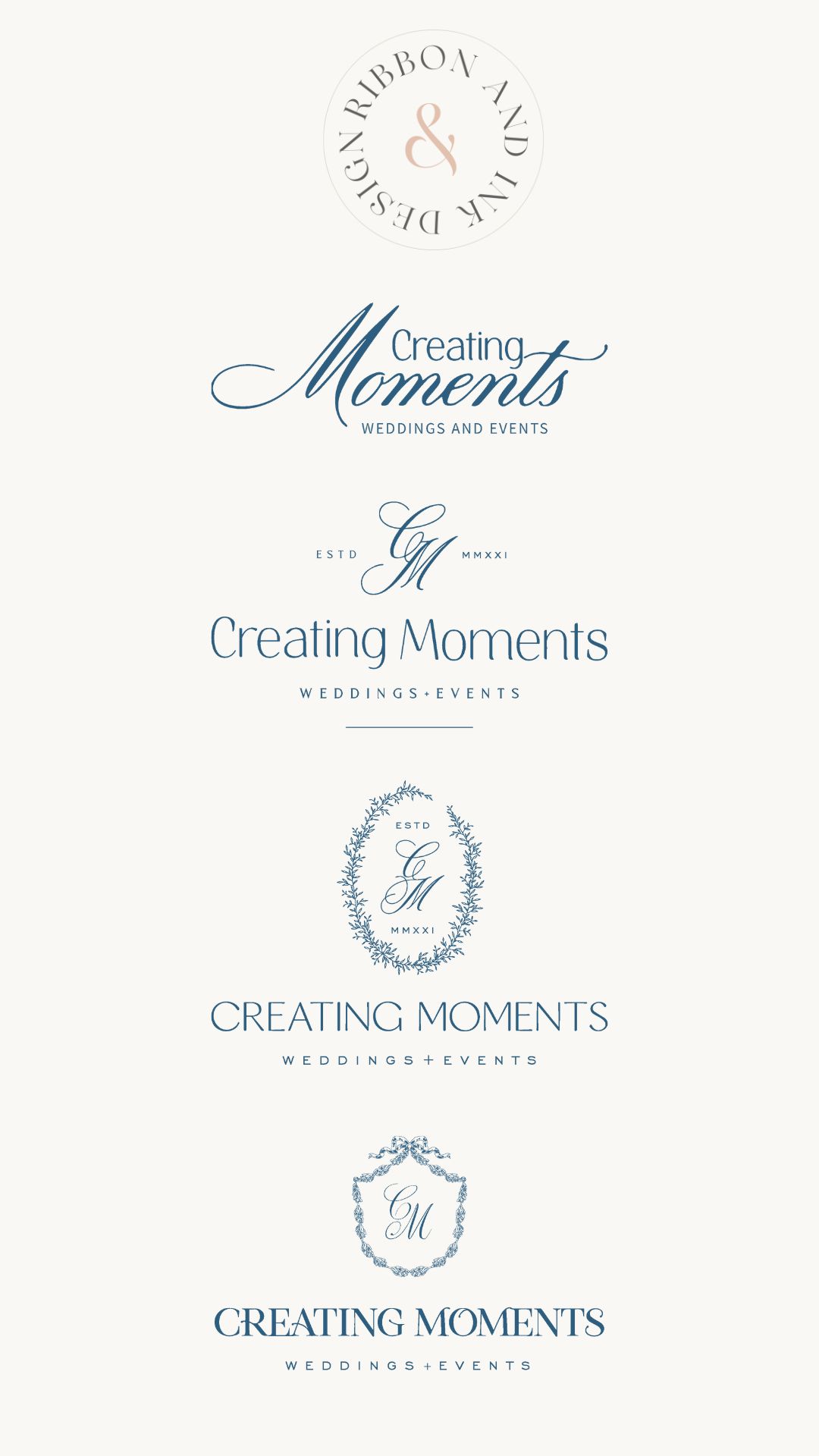 Logo concepts for wedding planner / feminine logo design / logo designer / branding designer