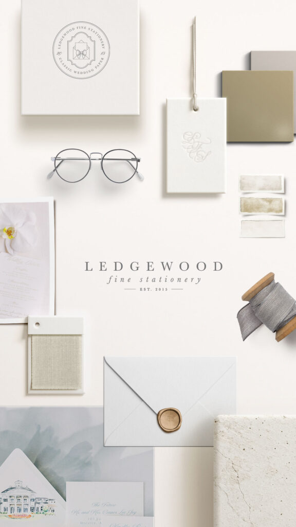 Custom Branding + Showit Website for Stationery Business