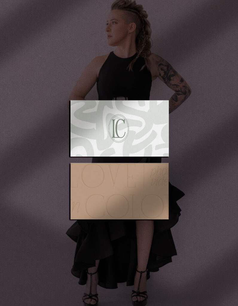 custom brand and Showit website for wedding photographer