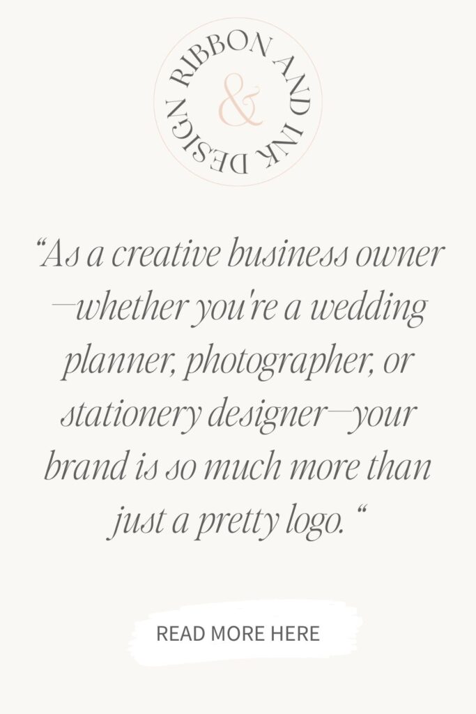 How to Create Brand Consistency That Creates Business Success ; Branding and Showit Website Templates for Wedding Pros