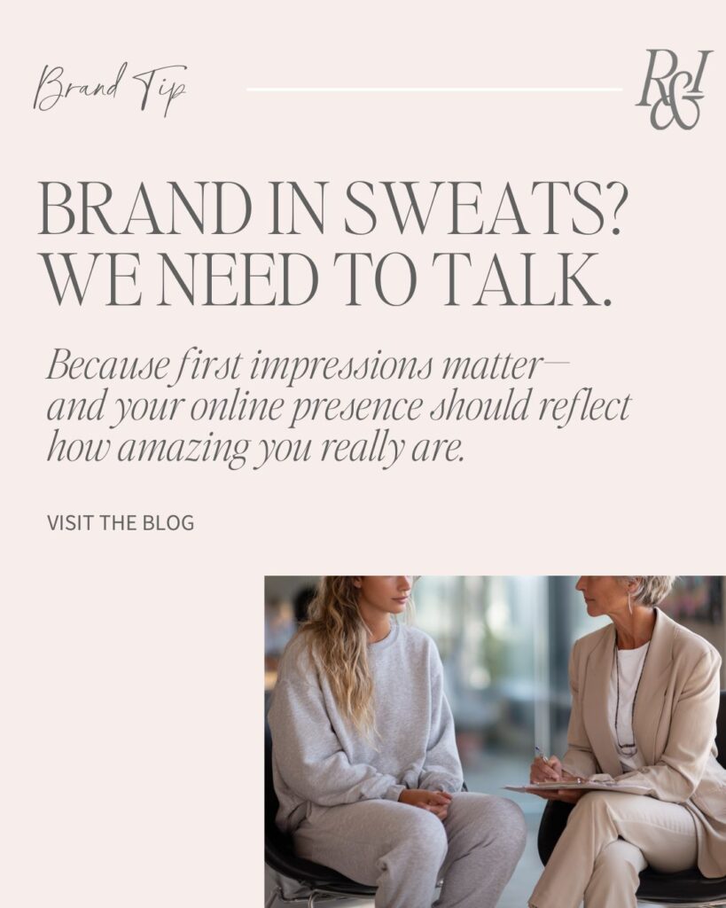 Signs You Need a Rebrand | website and branding for small business ; elevate your brand identity; professional brand design; brand and website overhaul