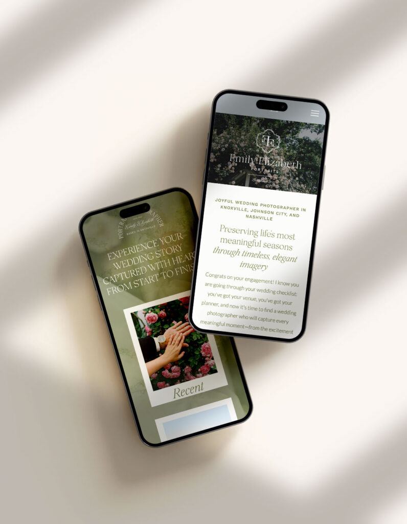 Wedding Photographer Brand Design | Showit Designer ; affordable brand and web design for wedding professionals