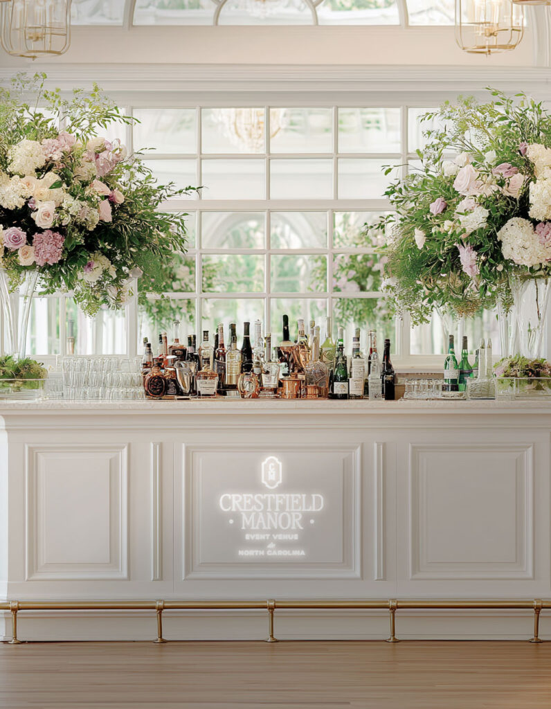 canva brand kit for wedding venue; logo