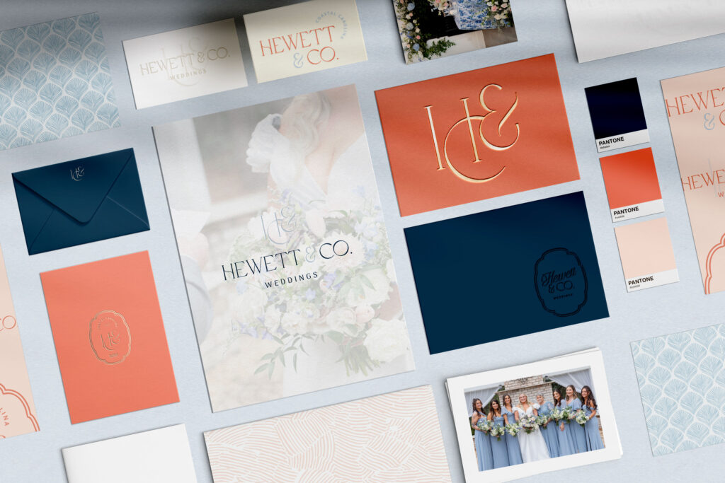Custom Brand and Showit Website for Carolina Wedding Planner ; branding for wedding planners; Showit website for wedding planners; Showit template