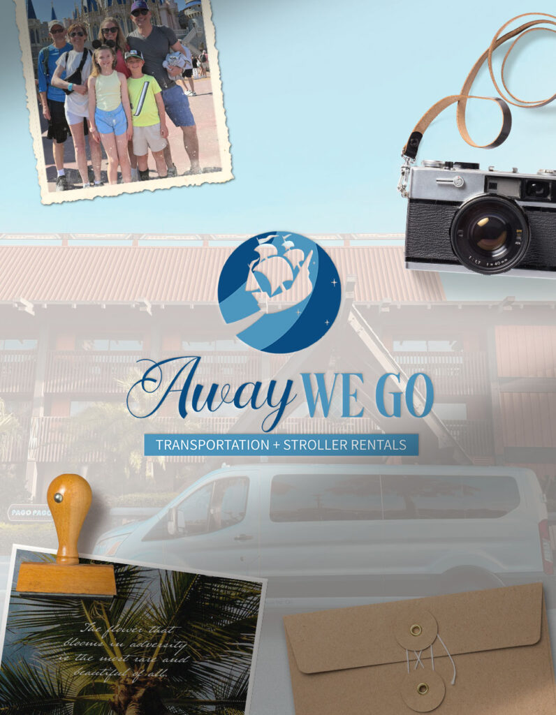 Brand and Website Refresh for Disney Transportation Service; customized Showit website template; travel Showit website template