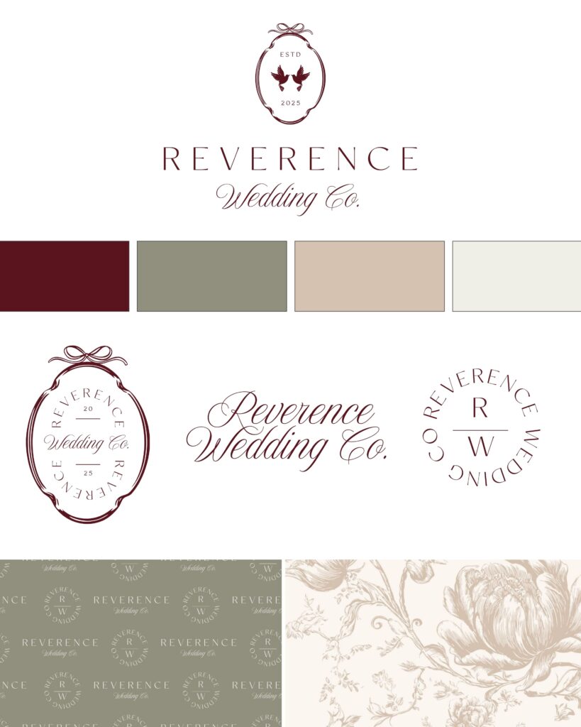 branding for wedding planner; wedding planner logo