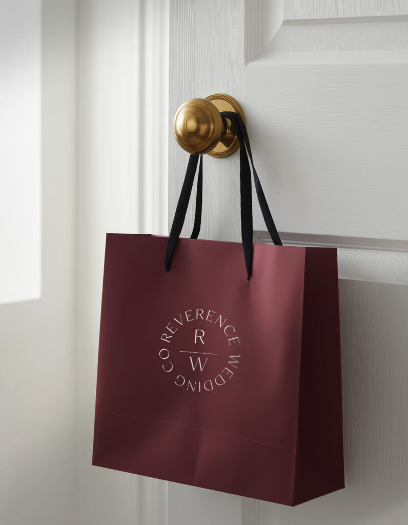 bold, modern branding and showit web design for wedding planner