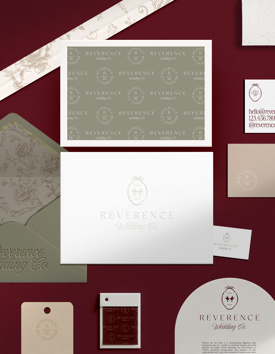 semi custom brand and Showit website template for wedding planner