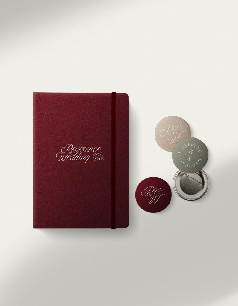 bold, modern branding and showit web design for wedding planner