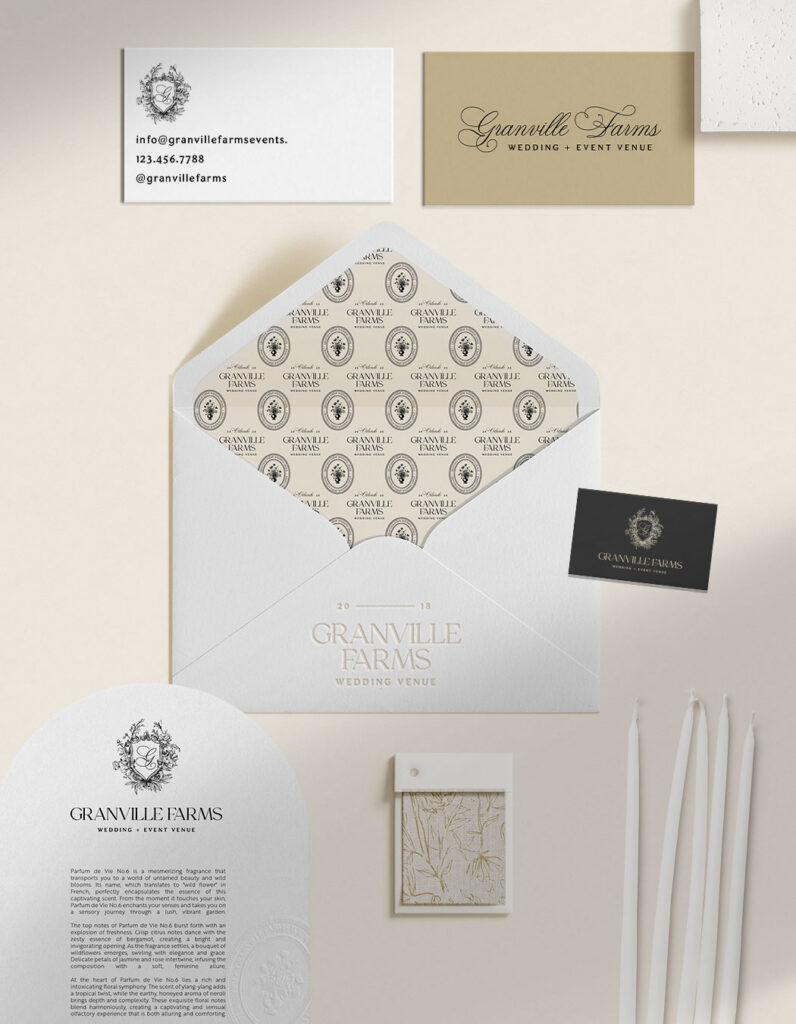 showit website for wedding venue ; luxury showit template