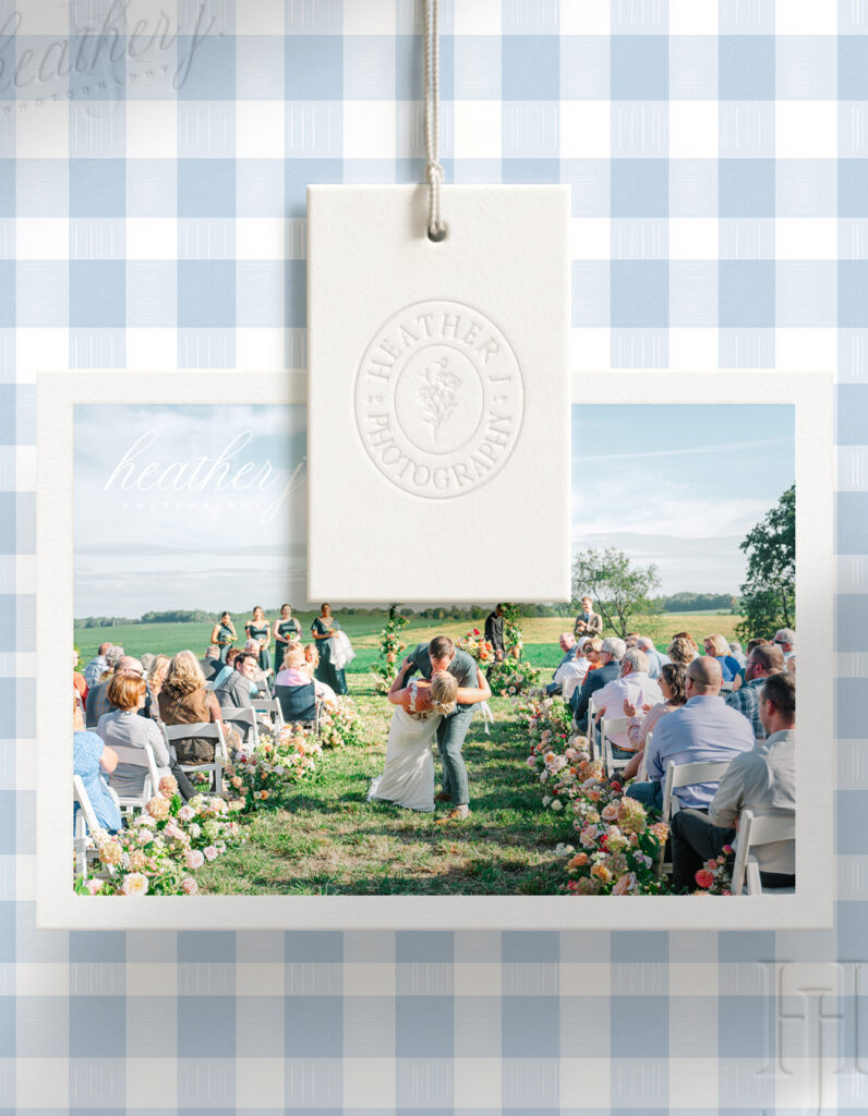 Custom Showit website for wedding photographer