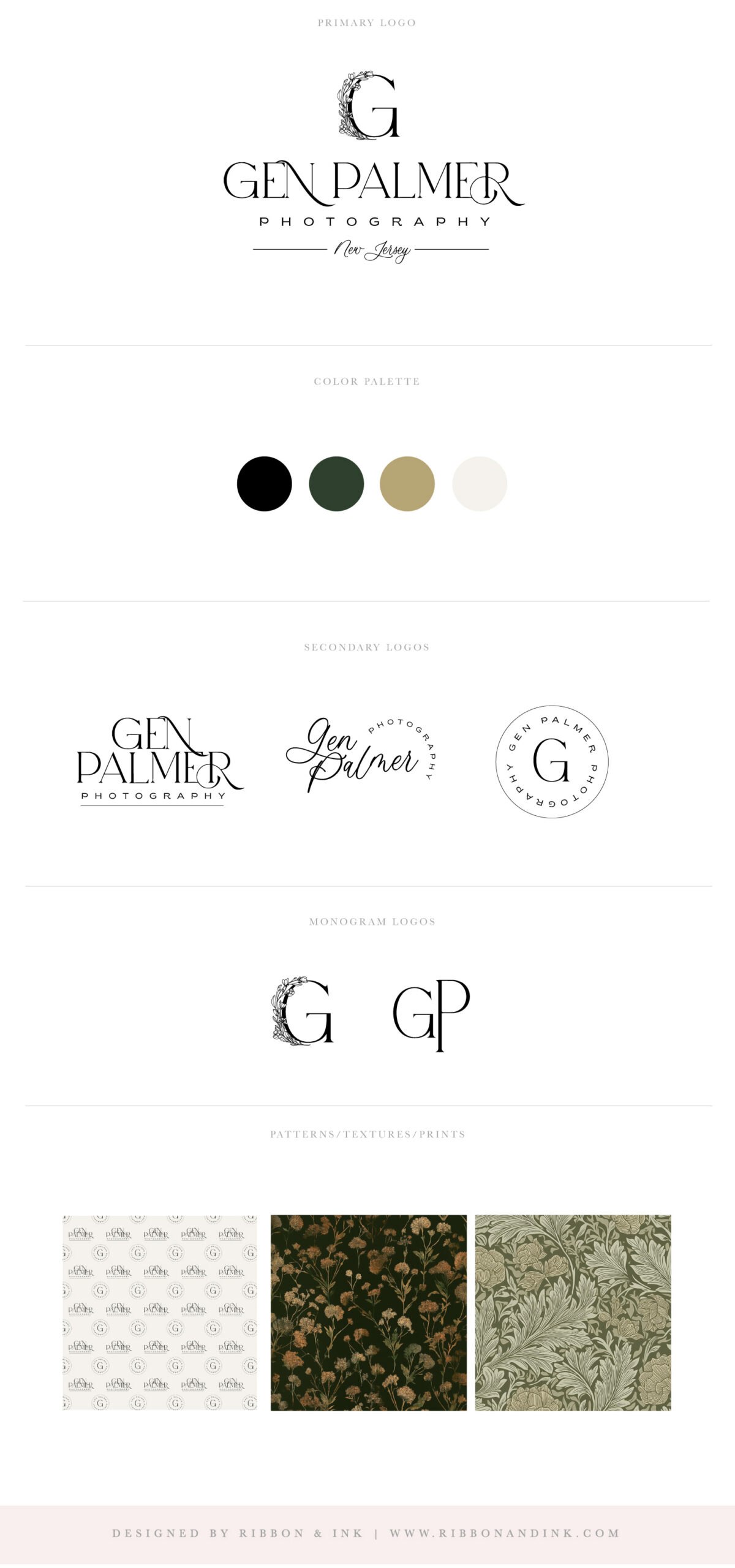 wedding photographer brand board ; rebranding for wedding pros