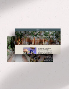 custom showit website / wedding planner logo / classic logo / branding board / brand board / wedding pro rebrand